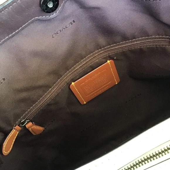 Coach Edie Rose floral shoulder bag - Picture 12 of 16